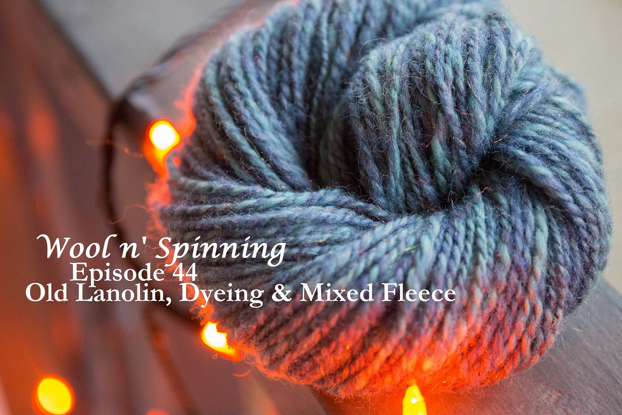 Episode 44: Old Lanolin, Dyeing & Mixed Fleece