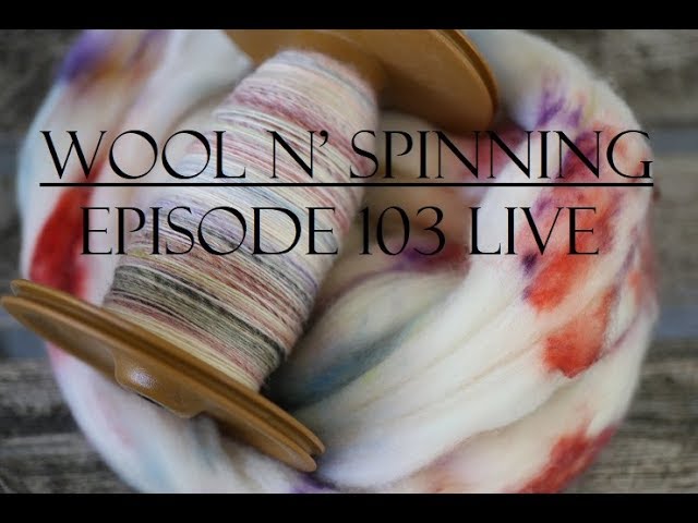Episode 103 Live: Llama+Silk and lotsa sock yarn talk (opposing plies)