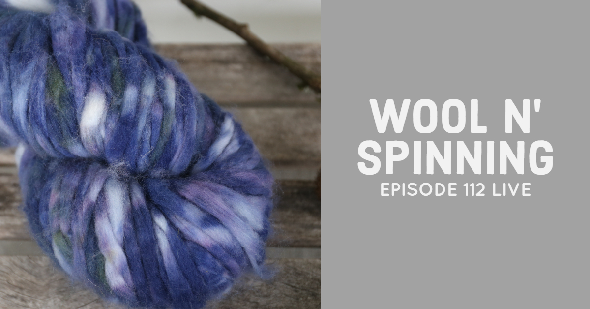 Episode 112 Live: Shawl Knitting, Woven Project Planning & Holes in Socks