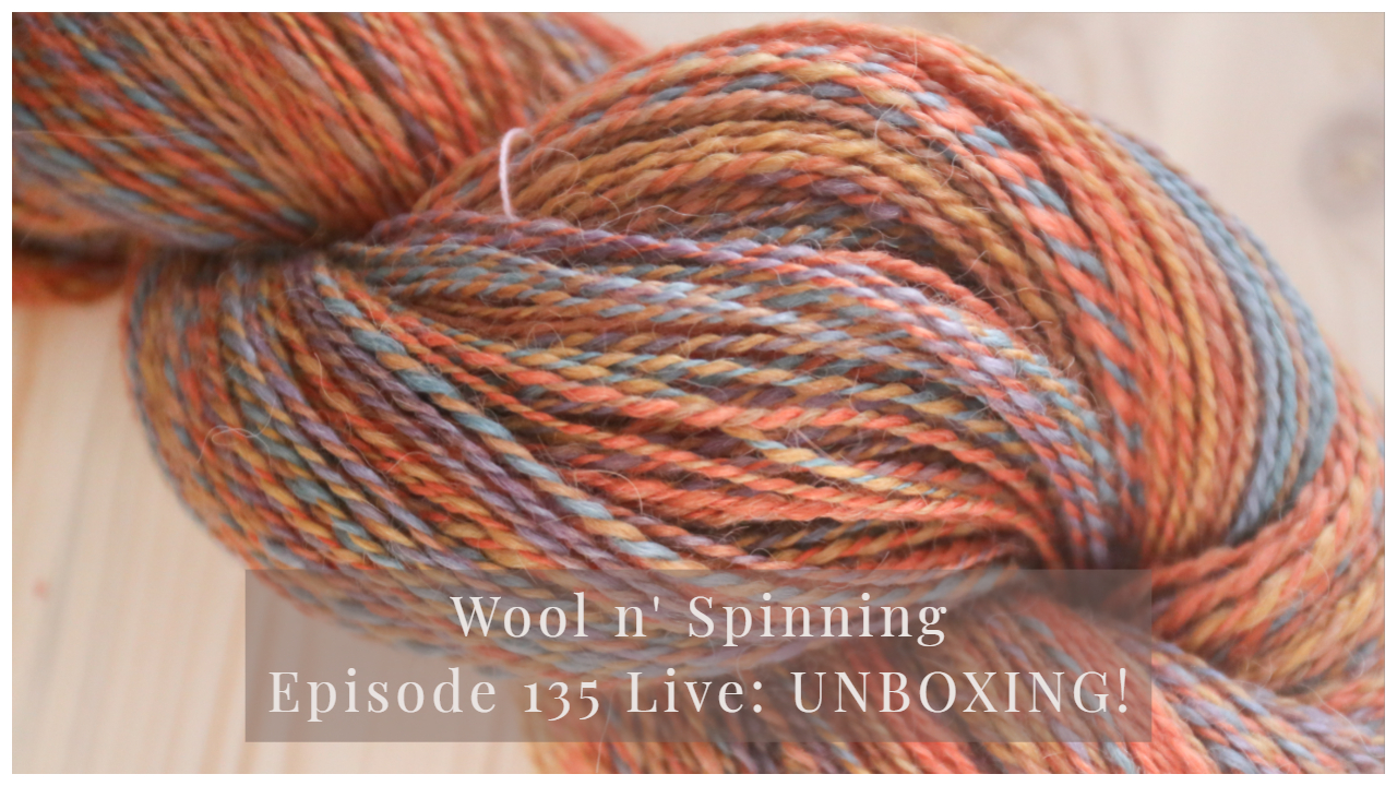 Episode 135 Live: UNBOXING! (& setting up an Ashford eSpinner 3)
