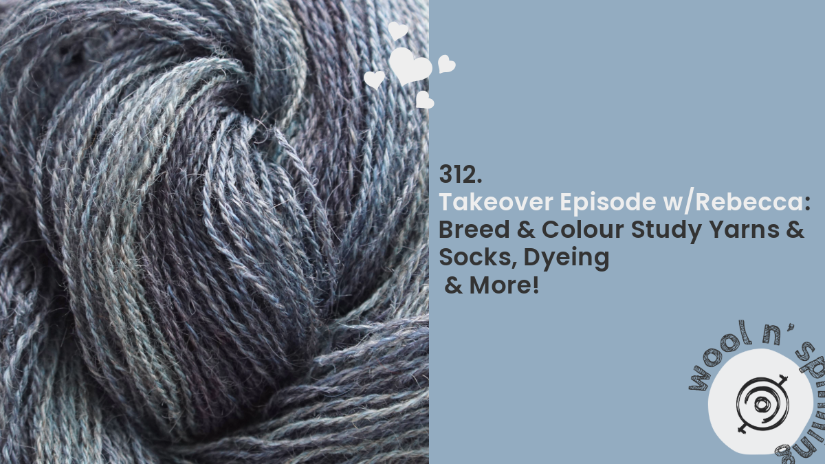 Breed & Colour Study Yarns & Socks, Dyeing & More! | Ep. 312